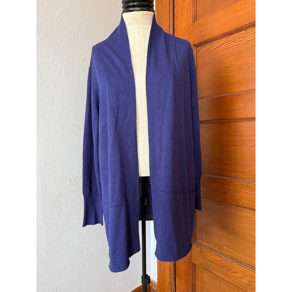 Eileen Fisher 100% Merino Wool Cardigan Size M